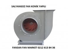 Yüksek Debi Fan Geriye Eğik Alçak Basınçlı (1,50 kw 8.000m3/h 65 mm/SS)