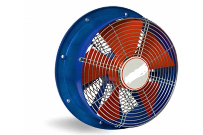 Asit Fanı-Plastik Aksiyel Aspiratör  7.000 m3/h  Çap-50 Cm / 1